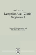 Cover: Leopoldo Alas [Clarin] - Tamesis Books