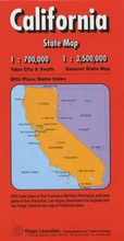 Cover: California National Road Map - Roger Lascelles