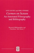 Cover: Carmen on Screen - Tamesis Books