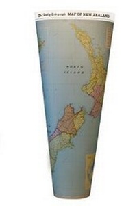Abbildung von: The "Daily Telegraph" New Zealand Political Wall Map - Roger Lascelles