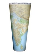 Cover: The "Daily Telegraph" India Wall Map: With Bangladesh, Bhutan, Nepal, Pakistan and Sri Lanka - Roger Lascelles