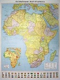 Cover: The "Daily Telegraph" Africa Political Wall Map - Roger Lascelles
