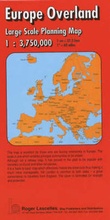 Cover: Europe Overland Planning Map - Roger Lascelles