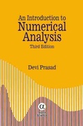 Cover: An Introduction to Numerical Analysis - Alpha Science International Ltd