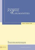 Cover: The International Journal of the Humanities - Common Ground Publishing