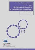 Cover: Modelling and Simulation in Mechanics and Manufacture: v. 5 - World Academic Union Ltd