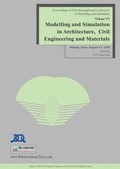 Cover: Modelling and Simulation in Architecture, Civil Engineering and Materials: v. 6 - World Academic Union Ltd