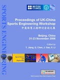 Cover: Proceedings of UK-China Sports Engineering Workshop - World Academic Union Ltd