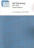 Cover: UG TAG Bioleg (BY1 a BY2) - Llawlyfr Myfyriwr - Uned Iaith Genedlaethol Cymru CBAC