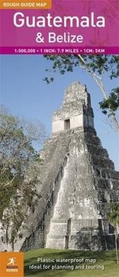 Abbildung von: Rough Guide Map Guatemala & Belize - Rough Guides