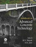 Cover: Handbook on Advanced Concrete Technology - Alpha Science International Ltd