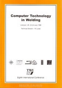 Enlarge image Cover: Computer Technology in Welding - Woodhead Publishing Ltd