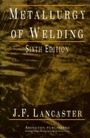 Cover: Metallurgy of Welding - Woodhead Publishing Ltd