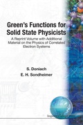 Cover: Green's Functions For Solid State Physicists - Imperial College Press