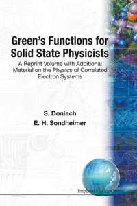Enlarge image Cover: Green's Functions For Solid State Physicists - Imperial College Press