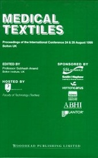 Enlarge image Cover: Medical Textiles - Woodhead Publishing Ltd