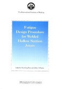 Enlarge image Cover: Fatigue Design Procedure for Welded Hollow Section Joints - Woodhead Publishing Ltd