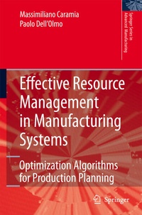 Enlarge image Cover: Effective Resource Management in Manufacturing Systems - Springer