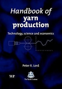 Enlarge image Cover: Handbook of Yarn Production - Woodhead Publishing Ltd