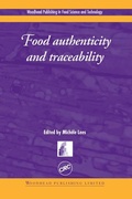 Cover: Food Authenticity and Traceability - Woodhead Publishing