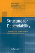 Cover: Structure for Dependability: Computer-Based Systems from an Interdisciplinary Perspective - Springer