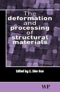 Cover: The Deformation and Processing of Structural Materials - Woodhead Publishing Ltd