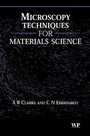 Cover: Microscopy Techniques for Materials Science - Woodhead Publishing