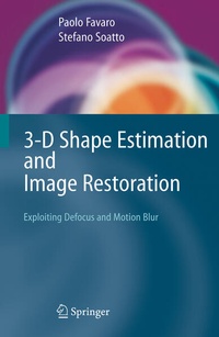 Enlarge image Cover: 3-D Shape Estimation and Image Restoration - Springer