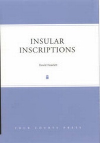 Enlarge image Cover: Insular Inscriptions - Four Courts Press Ltd