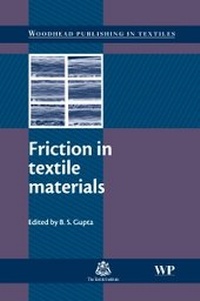 Enlarge image Cover: Friction in Textile Materials - Woodhead Publishing Ltd