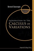 Cover: Introduction To The Calculus Of Variations - Imperial College Press
