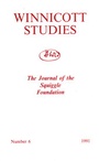 Cover: Winnicott Studies - Karnac Books