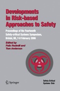 Cover: Developments in Risk-based Approaches to Safety - Springer
