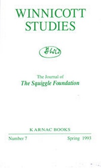 Enlarge image Cover: Winnicott Studies - Karnac Books
