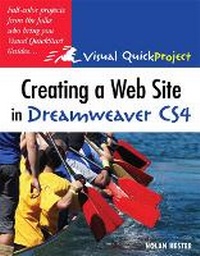 Enlarge image Cover: Creating a Web Site in Dreamweaver CS4 - Peachpit Press Publications