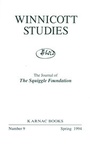 Cover: Winnicott Studies - Karnac Books