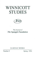Cover: Winnicott Studies - Karnac Books