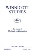 Cover: Winnicott Studies - Karnac Books