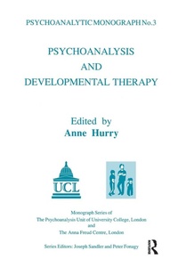 Enlarge image Cover: Psychoanalysis and Developmental Therapy - Karnac Books