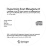 Cover: Engineering Asset Management - Springer