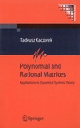 Cover: Polynomial and Rational Matrices - Springer