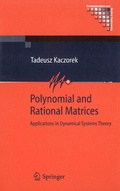 Cover: Polynomial and Rational Matrices - Springer