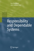 Cover: Responsibility and Dependable Systems - Springer