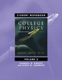 Cover: Student Workbook for College Physics - Pearson