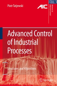 Enlarge image Cover: Advanced Control of Industrial Processes - Springer