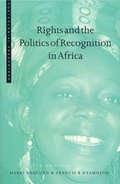 Cover: Rights and the Politics of Recognition in Africa - Zed Books Ltd