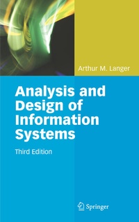 Enlarge image Cover: Analysis and Design of Information Systems - Springer