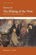 Cover: Sources of Making of the West with Concise Correlation Guide, Volume II - Bedford Books,U.S.