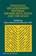 Cover: Changing Relationships Between Higher Education and the State - Jessica Kingsley Publishers