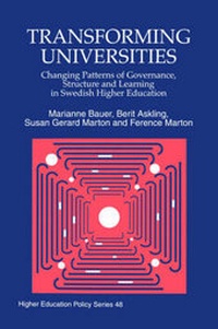 Enlarge image Cover: Transforming Universities - Jessica Kingsley Publishers